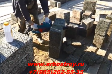 строительство домов из арболита в компании АрбоСтрой - видео